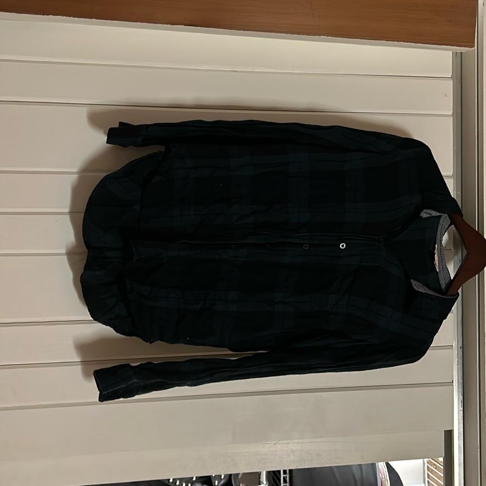 Lucky brand plaid button up